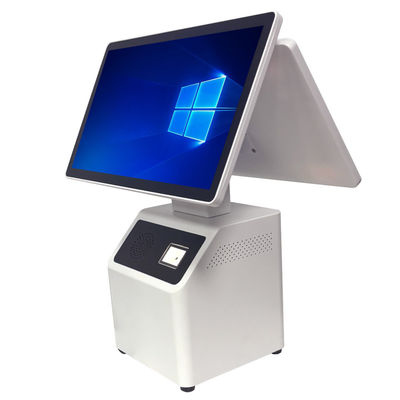 Σούπερ μάρκετ Bimi 14 ιντσών Δύο οθόνες Windows POS System με θερμικό εκτυπωτή 58mm/80mm