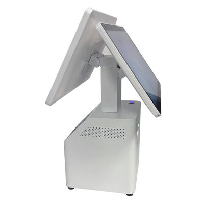 Σούπερ μάρκετ Bimi 14 ιντσών Δύο οθόνες Windows POS System με θερμικό εκτυπωτή 58mm/80mm