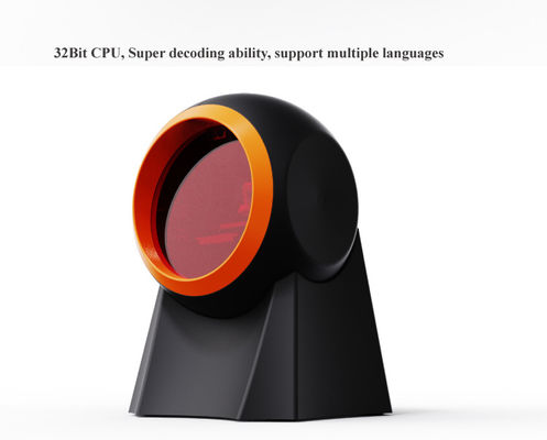 2D Omnidirectional Desktop Barcode Scanner Σύρματη πλατφόρμα για ταχεία ανάγνωση στο σούπερ μάρκετ