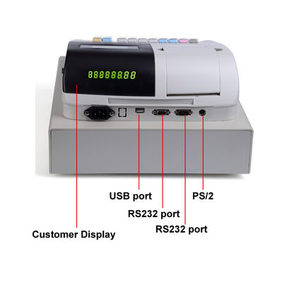 2048 VIP Μέλος All-in-One POS System με τεχνολογία θερμικής εκτύπωσης 58 mm ή 80 mm