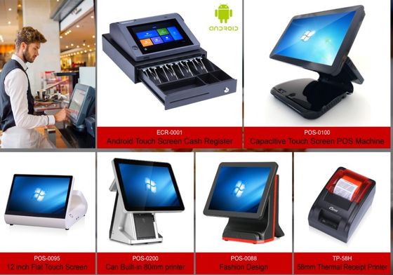 2048 VIP Μέλος All-in-One POS System με τεχνολογία θερμικής εκτύπωσης 58 mm ή 80 mm