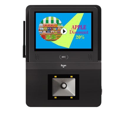 Προσαρμοσμένο λογότυπο Supermarket Checker 5 ιντσών Android OS POE Touch Screen Κιόσκι αυτοελέγχου