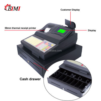 Υπερμάρκετ/Μαγαζί λιανικής πώλησης All-in-One POS Ηλεκτρονικό ταμειακό μηχάνημα με προαιρετικό ταμείο