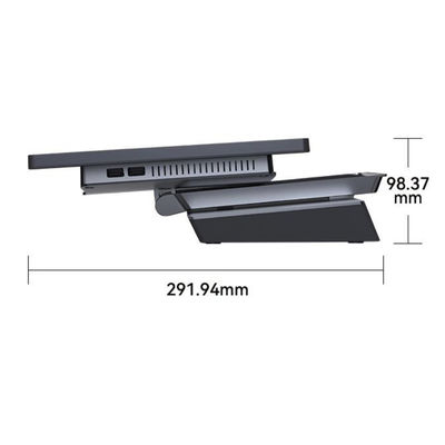 POS-0073 Πλαίσιο λιανικής πώλησης (Retail Terminal Folding POS System) με εξωτερική οθόνη 15.6 ιντσών