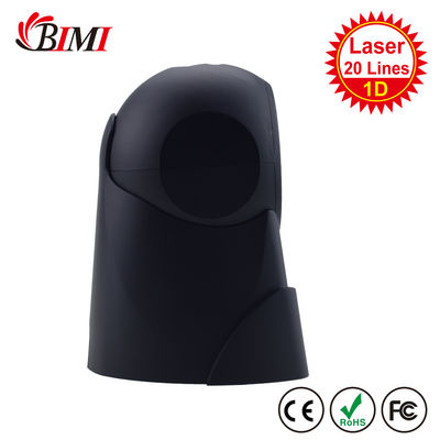 Φορητό 1D Wired desktop Barcode Scanner με 20 γραμμές Laser Barcode Reader