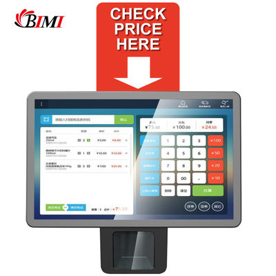 Σκαντέρ και αναγνώστης barcode Bimi 10,1 ιντσών Android 7.1 POS Touch Screen
