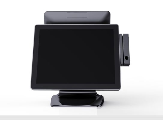 TPV EPOS 15 ιντσών ταμειακό μηχάνημα με 128G SSD και οθόνη αφής σε αντίστοιχο στέλεχος αλουμινίου