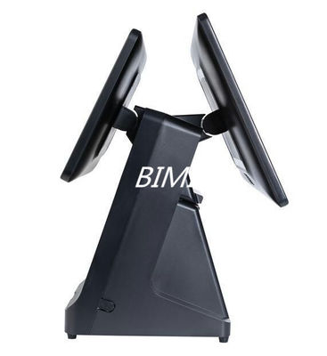 Φιλικό προς το χρήστη 15.6 &quot;Δύο οθόνη POS Machine με Android OS και ενσωματωμένο εκτυπωτή