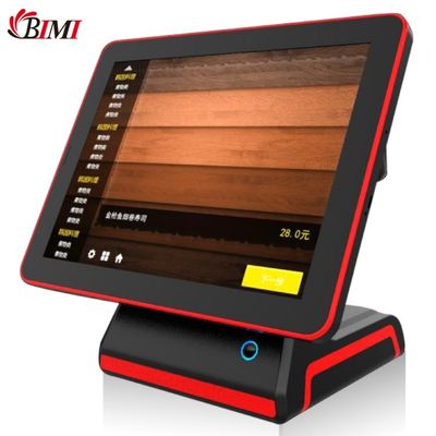 15 ιντσών POS Για εστιατόρια Εμπορεύματα ρούχων Βιβλιοπωλεία Λευκό/Μαύρο J1800/J1900/I5 CPU