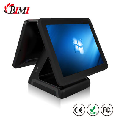 Μεταφορές B2B με σύστημα POS 15 ιντσών με διπλή οθόνη αφής και οθόνη
