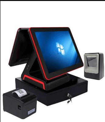 Λειτουργικό σύστημα Windows All in One POS Terminal με 15 ιντσών χωρητική οθόνη αφής