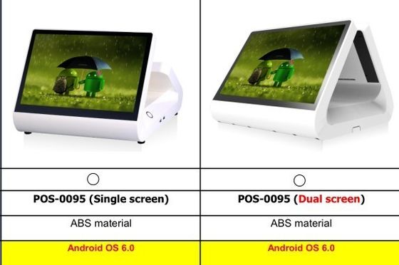 Συστήματα POS Windows / Android 12 ιντσών με οθόνη LED8 και χωρητικότητα SSD 32GB-256GB